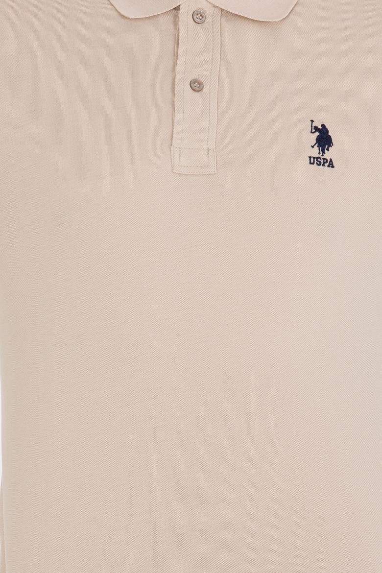 Erkek Taş Basic Polo Yaka Tişört - 50264891113