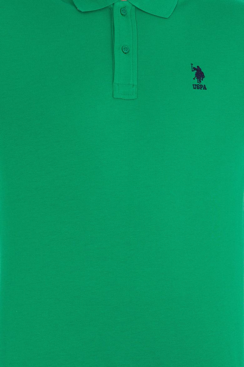 Erkek Yeşil Basic Polo Yaka Tişört - 50264891137