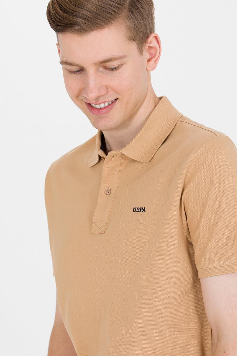 Erkek Camel Basic Polo Yaka Tişört - 50264892168