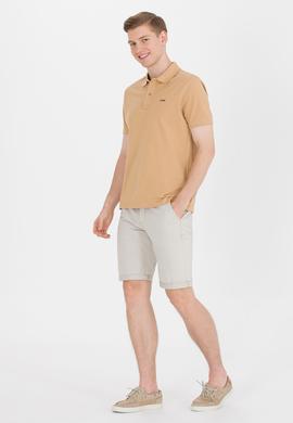 Erkek Camel Basic Polo Yaka Tişört - 50264892168