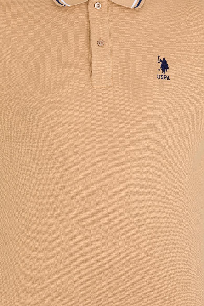 Erkek Camel Basic Polo Yaka Tişört - 50264906026