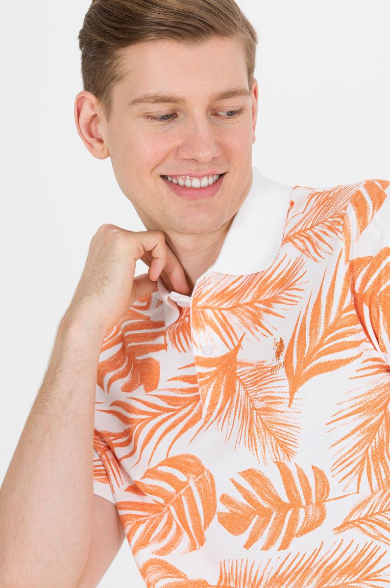 Erkek Kiremit Polo Yaka Tişört