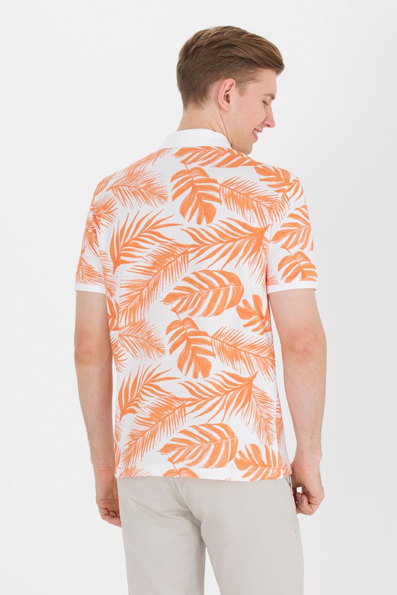 Erkek Kiremit Polo Yaka Tişört - 50265033026