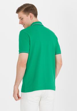 Erkek Yeşil Basic Polo Yaka Tişört - 50264906140