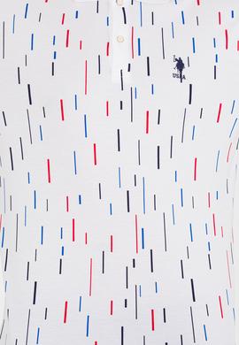 Erkek Beyaz Polo Yaka Tişört - 50264985016