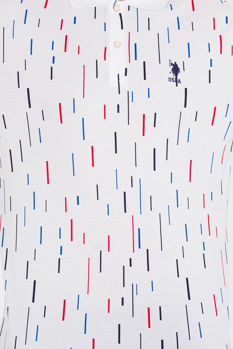 Erkek Beyaz Polo Yaka Tişört - 50264985016