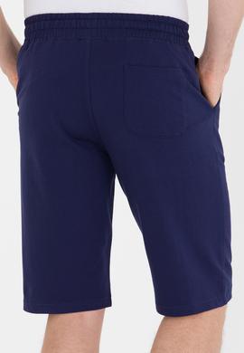 Erkek Lacivert Örme Şort - 50265071009