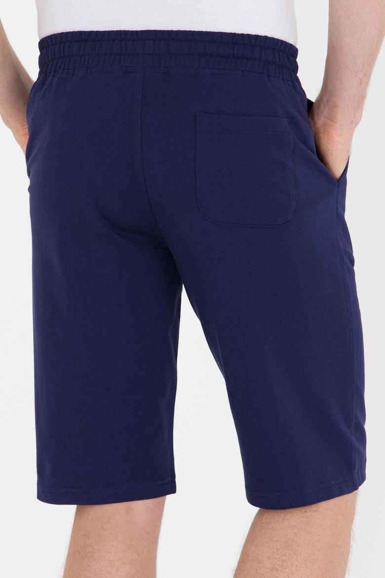 Erkek Lacivert Örme Şort - 50265071009