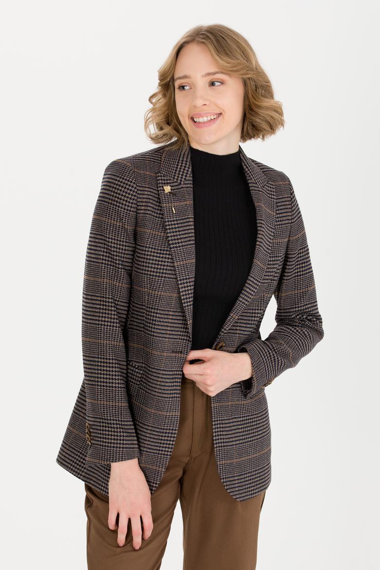 Kadın Camel Ceket - 50254088012