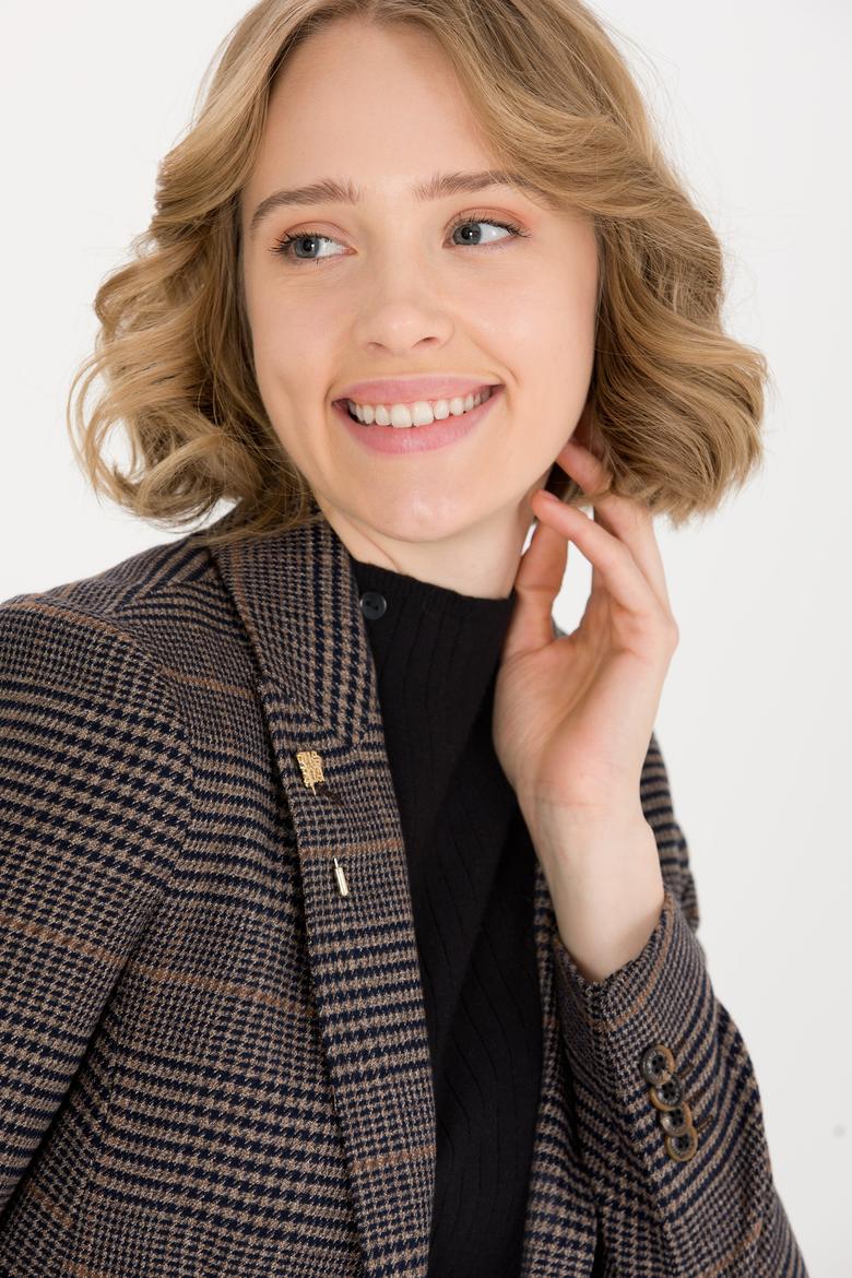 Kadın Camel Ceket - 50254088012