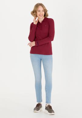 Kadın Mavi Jean Pantolon - 50254602013