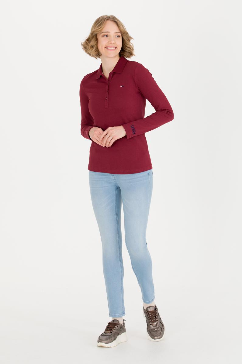 Kadın Mavi Jean Pantolon