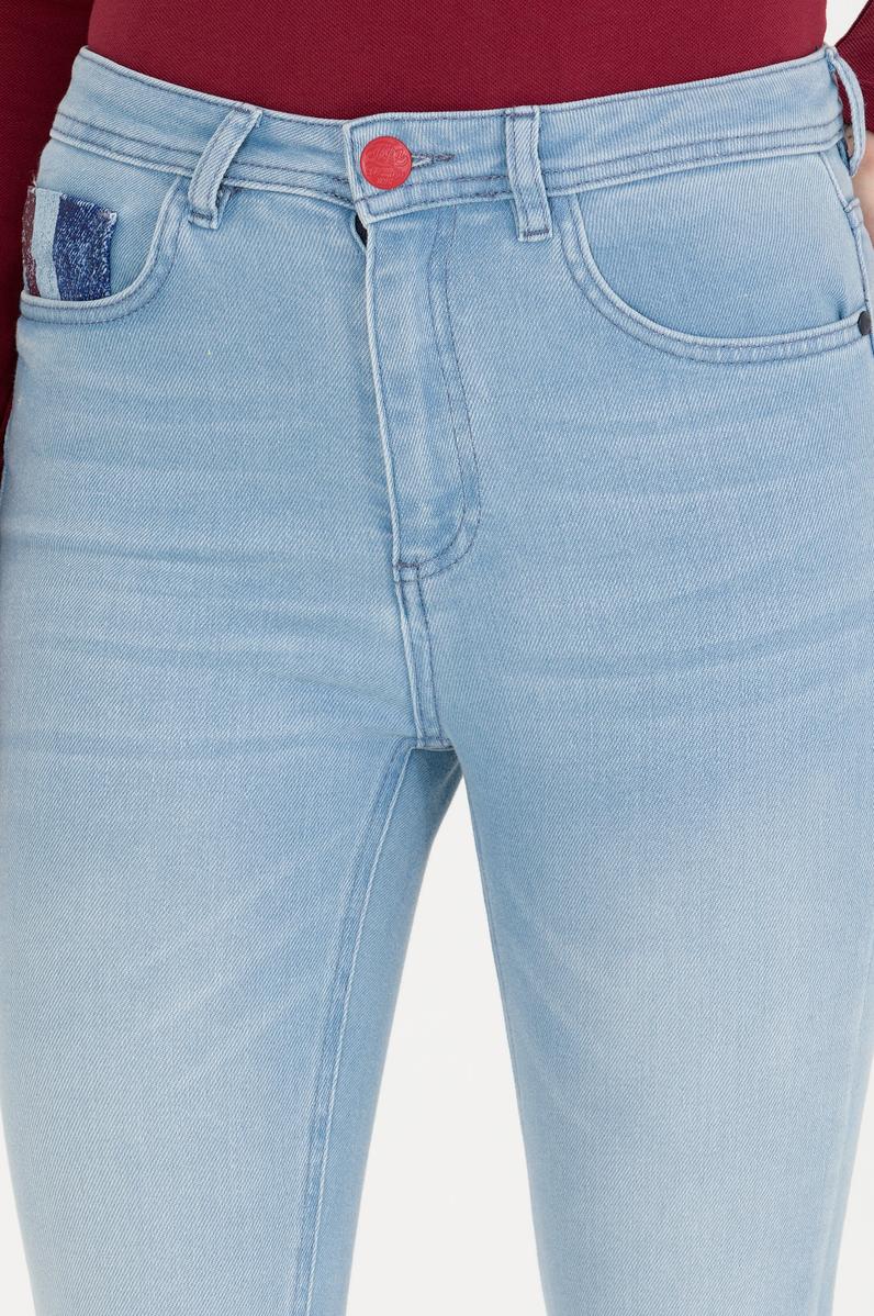 Kadın Mavi Jean Pantolon