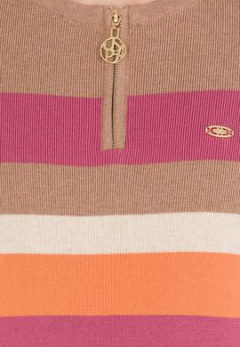 Kadın Camel Melanj Triko Elbise - 50256652005