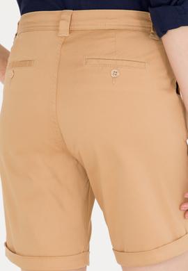Kadın Camel Dokuma Şort - 50263220006