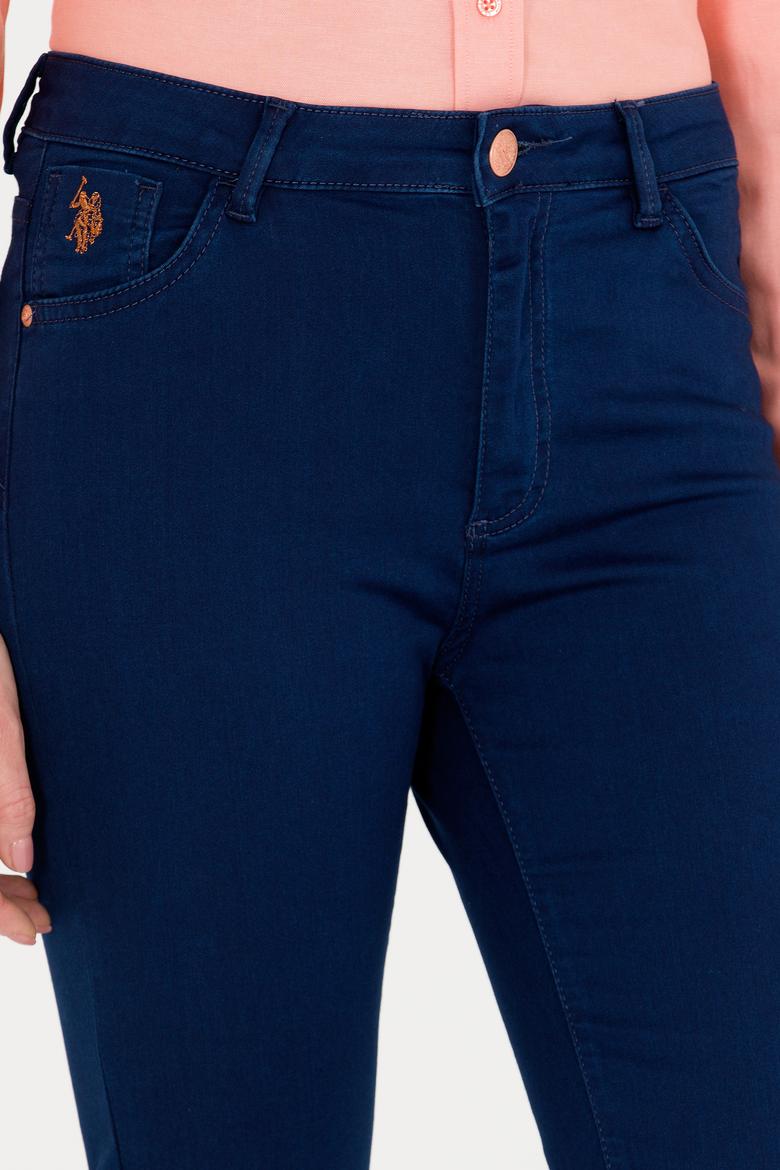 Kadın Mavi Toothpick Fit Jean Pantolon - 50265982003