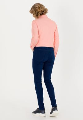 Kadın Mavi Toothpick Fit Jean Pantolon - 50265982003