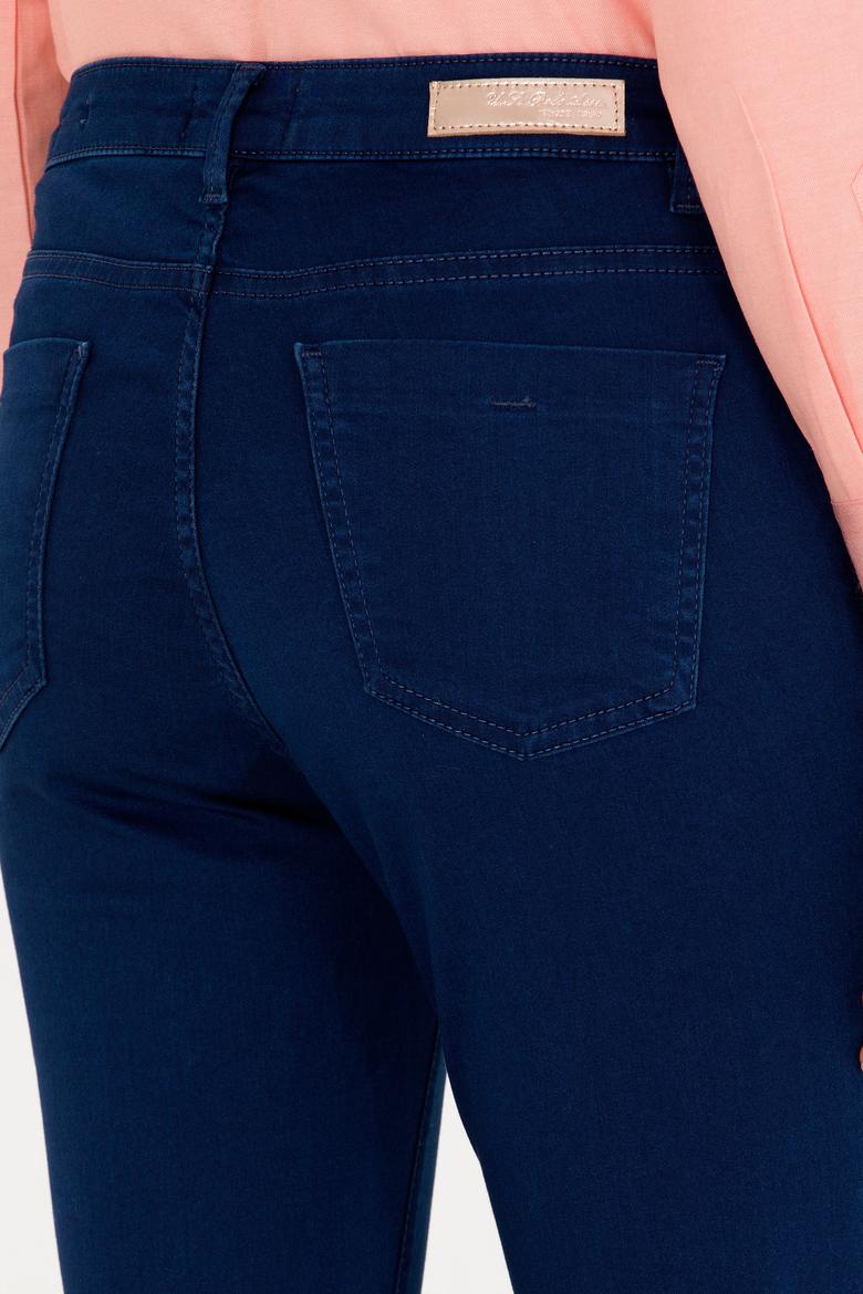 Kadın Mavi Toothpick Fit Jean Pantolon - 50265982003