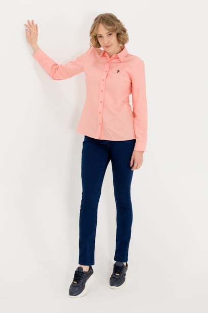 Kadın Mavi Toothpick Fit Jean Pantolon