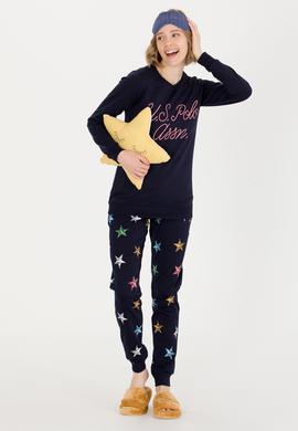 Kadın Lacivert Pijama Takımı - 50264796006