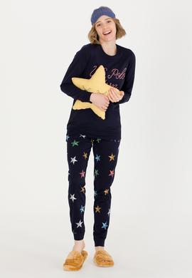 Kadın Lacivert Pijama Takımı - 50264796006