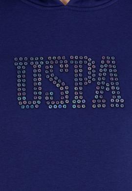 Kadın Mavi Basic Sweatshirt - 50256249049