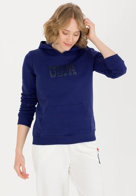 Kadın Mavi Basic Sweatshirt - 50256249049