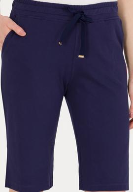 Kadın Lacivert Örme Şort - 50262607004