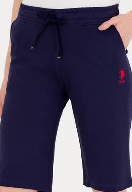 Kadın Lacivert Örme Şort - 50262607004