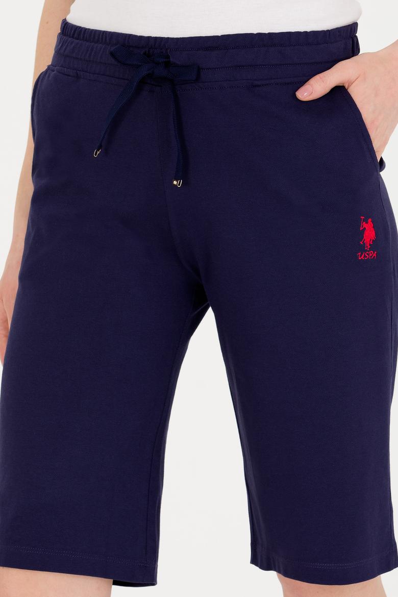 Kadın Lacivert Örme Şort - 50262607004