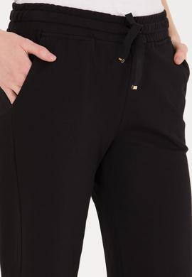 Kadın Siyah Örme Şort - 50262607012