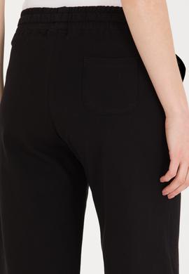 Kadın Siyah Örme Şort - 50262607012