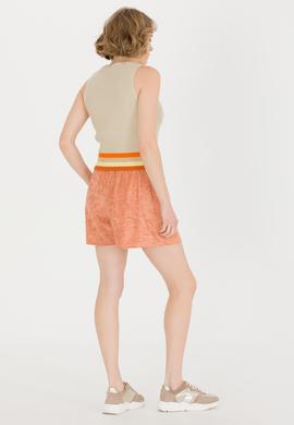 Kadın Pudra Örme Şort - 50263977041