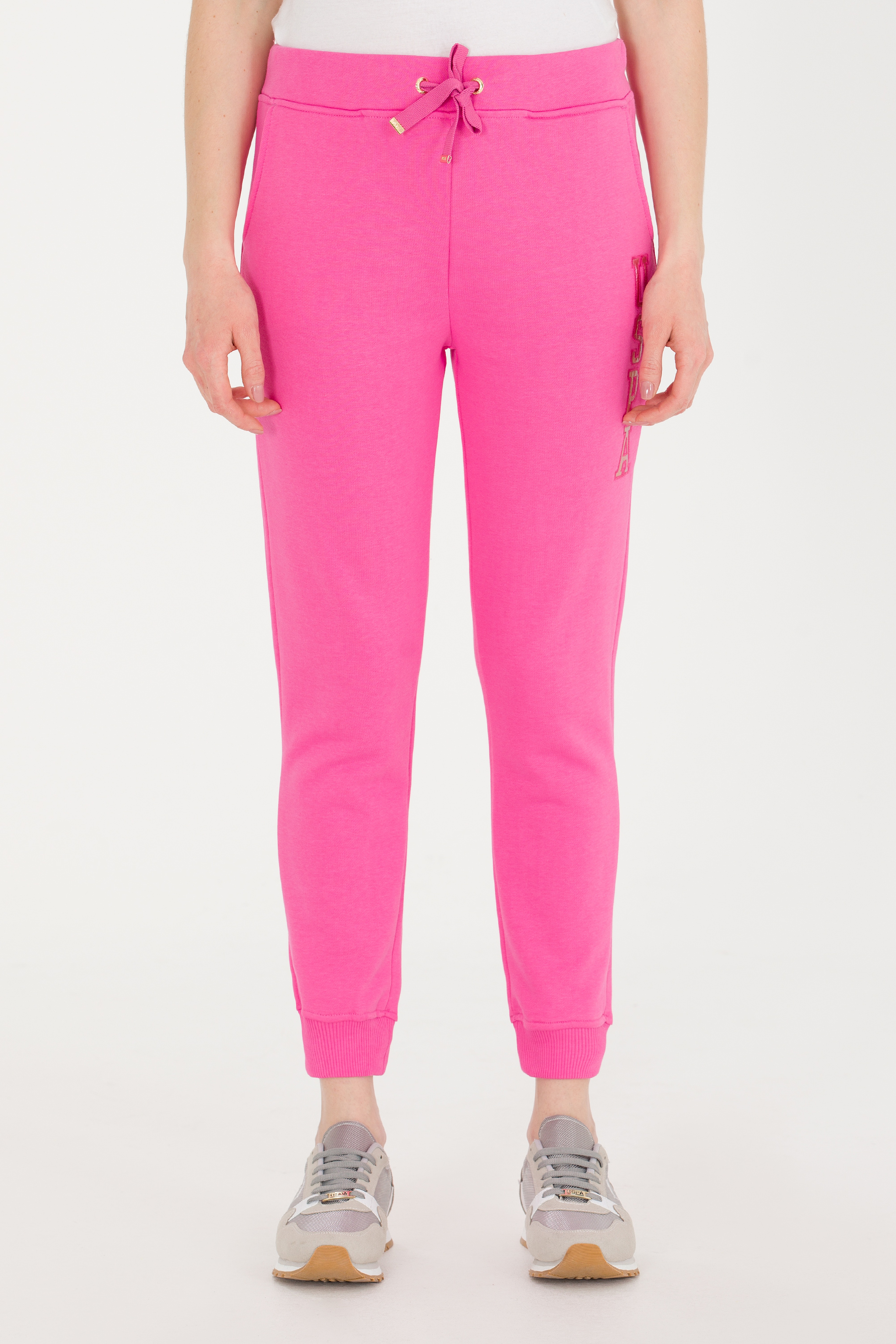 Kadın Pembe Jogger Eşofman Altı - Image 2