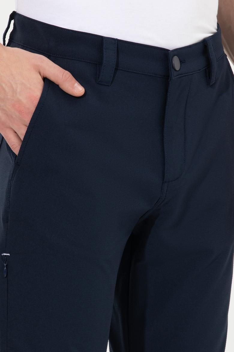 Erkek Lacivert Kanvas Pantolon - 50253961006