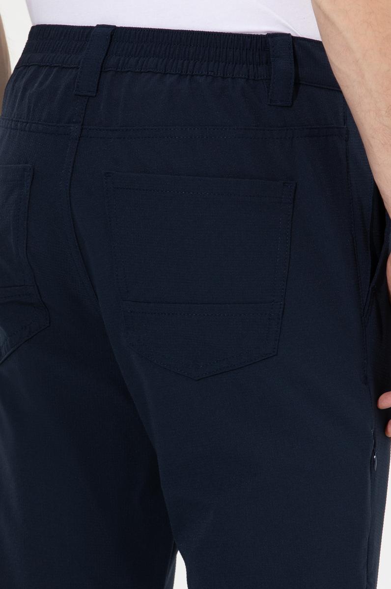 Erkek Lacivert Kanvas Pantolon