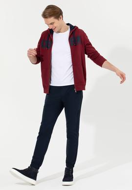 Erkek Lacivert Kanvas Pantolon - 50253961006