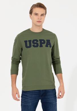 Erkek Haki Basic Sweatshirt - 50238100017