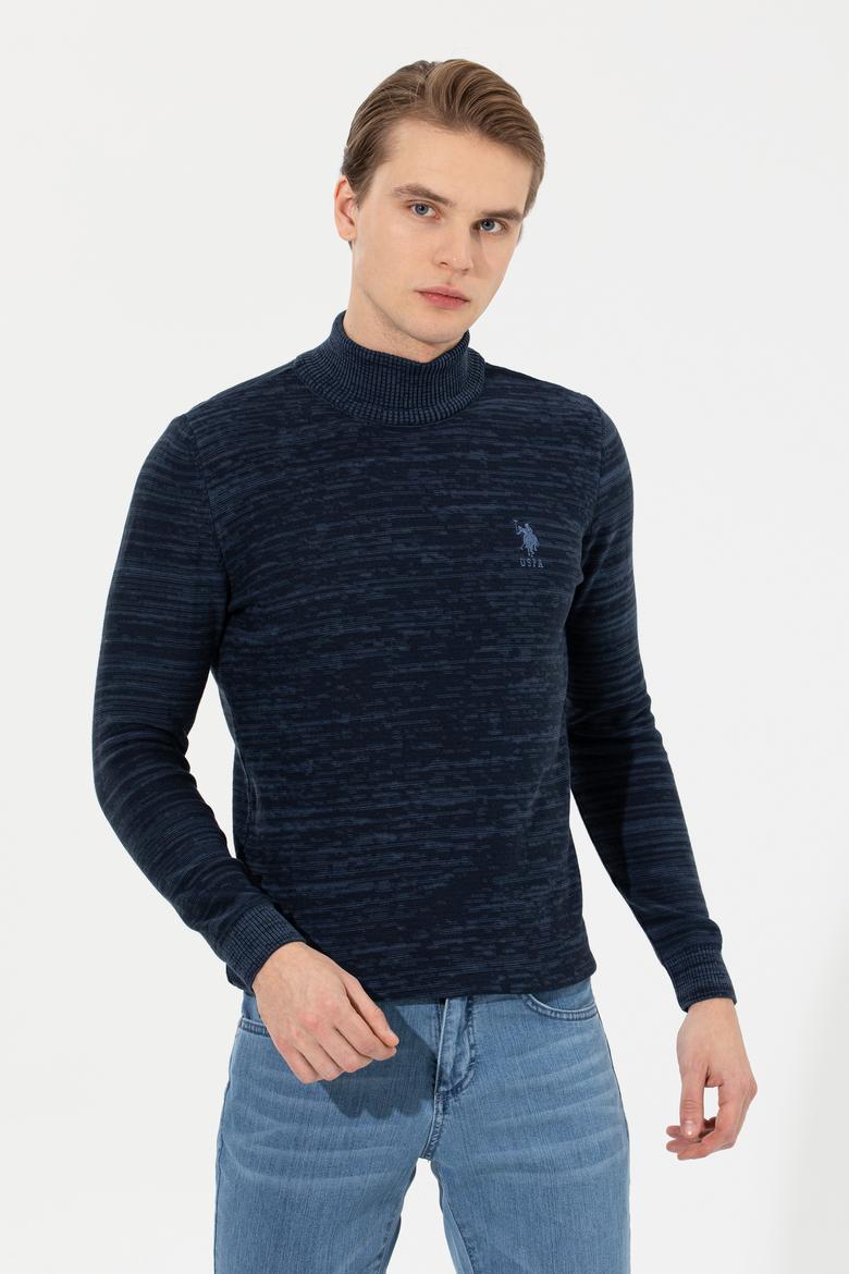 Erkek Lacivert Kazak - 50252196016