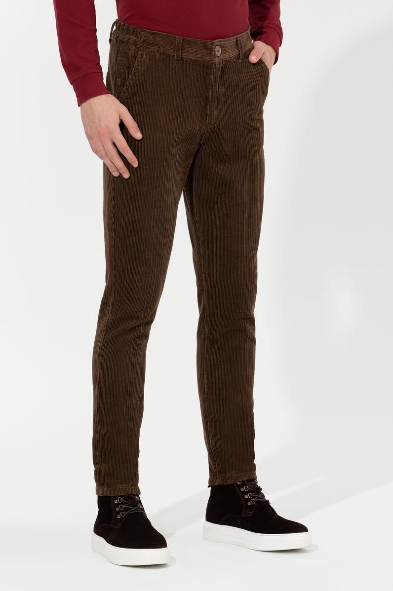 Erkek Carrot Fit Coconut Kanvas Pantolon