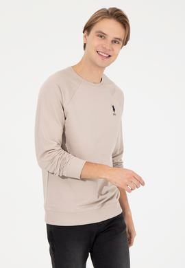 Erkek Taş Basic Sweatshirt - 50253181114