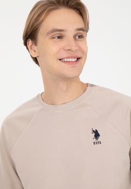 Erkek Taş Basic Sweatshirt - 50253181114