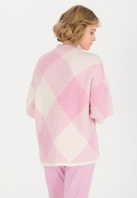 Kadın Manolya Bisiklet Yaka Kazak - 50253900011