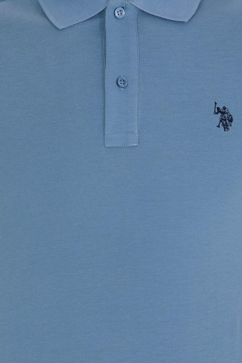 Erkek İndigo Basic Polo Yaka Tişört - 50262933105