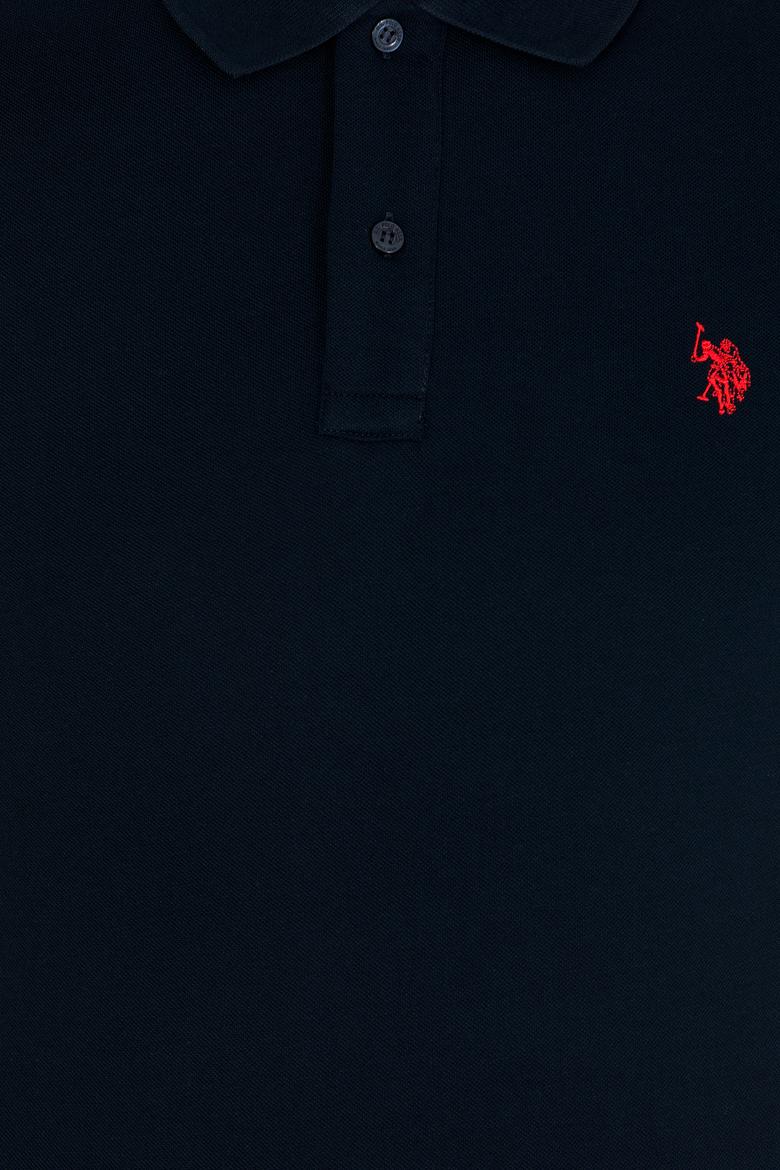 Erkek Koyu Lacivert Basic Polo Yaka Tişört - 50262933165