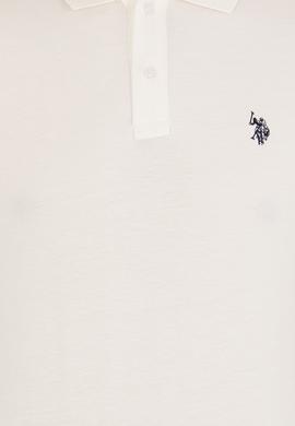 Erkek Ekru Basic Polo Yaka Tişört - 50262933185