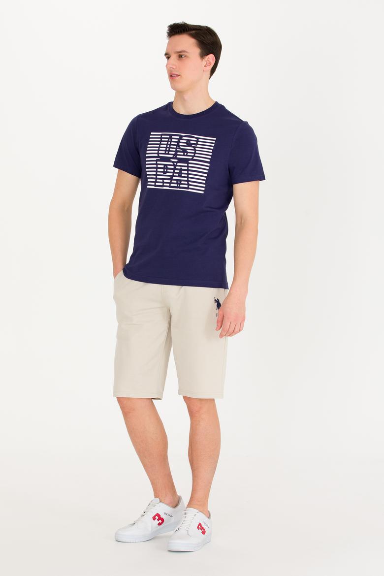 Erkek Taş Örme Şort