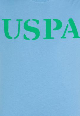 Erkek Turkuaz Basic Bisiklet Yaka Tişört - 50262976118