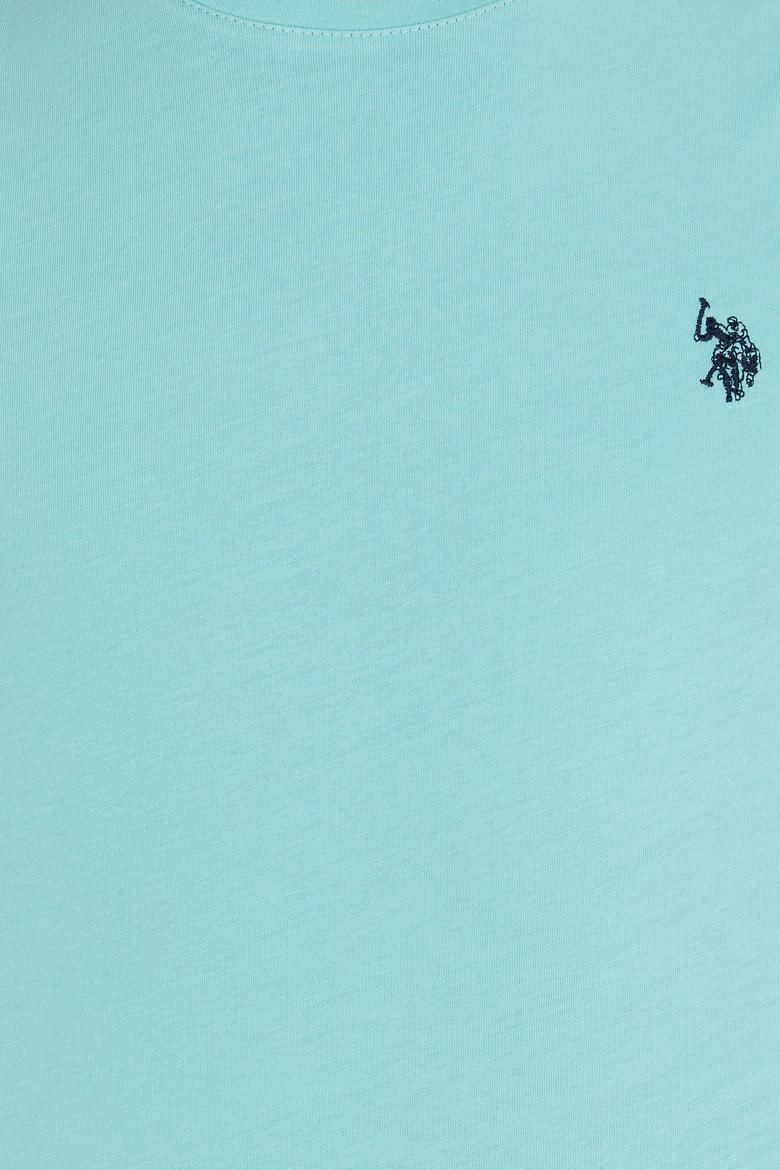 Erkek Mint Basic Bisiklet Yaka Tişört - 50263026066