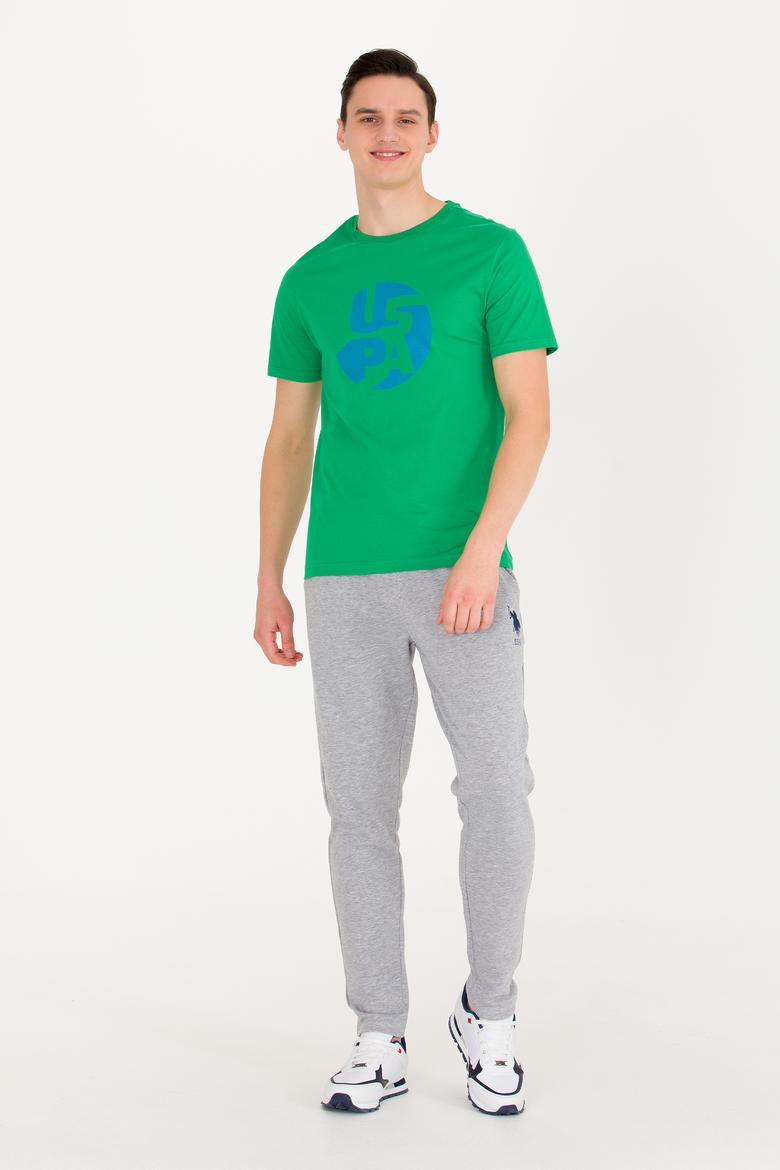 Erkek Gri Melanj Eşofman Altı - 50263539011